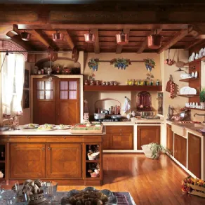Cucina finta muratura