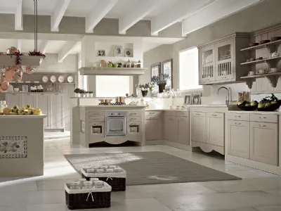 Cucina in muratura moderna