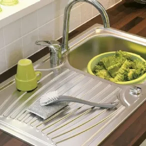 Lavello in acciaio inox - una vasca