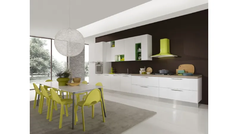 Cucina bianca moderna
