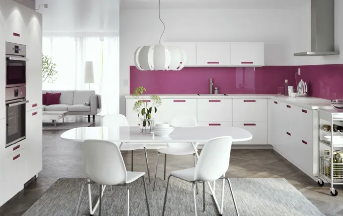 Cucine moderne bianche Ikea