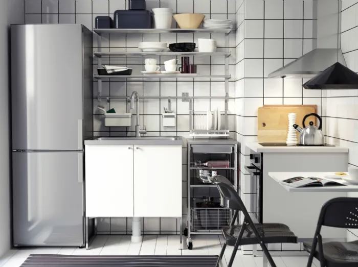 Esempio di cucina monoblocco Ikea