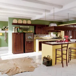 Una cucina appartenente alla collezione Paesana di Ar-Tre