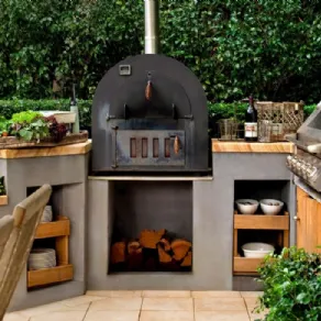 Una cucina da esterno in muratura costa come minimo 2.500 euro