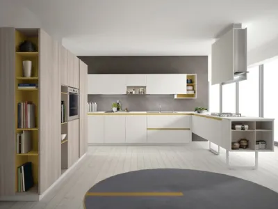 Cucine penisola, conviviali e funzionali