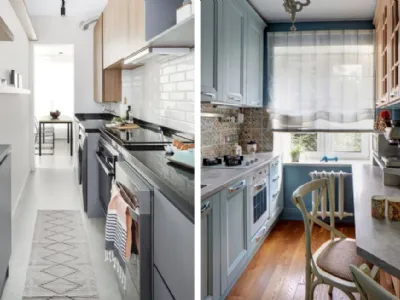 Le migliori idee per cucine piccole e strette