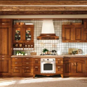 Cucina rustica in muratura