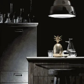 Cucina moderna dallo spirito vintage