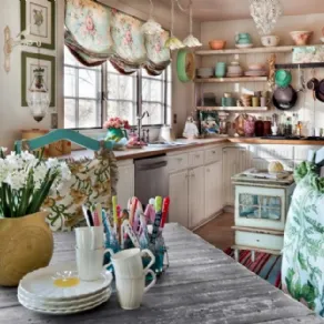 Cucine shabby chic arredamento