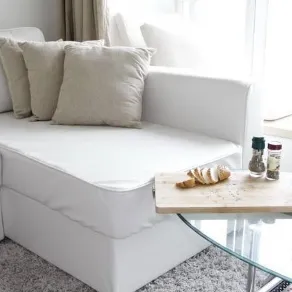 cuscino Ikea con fodera in ramiè FJÄLLJUNG