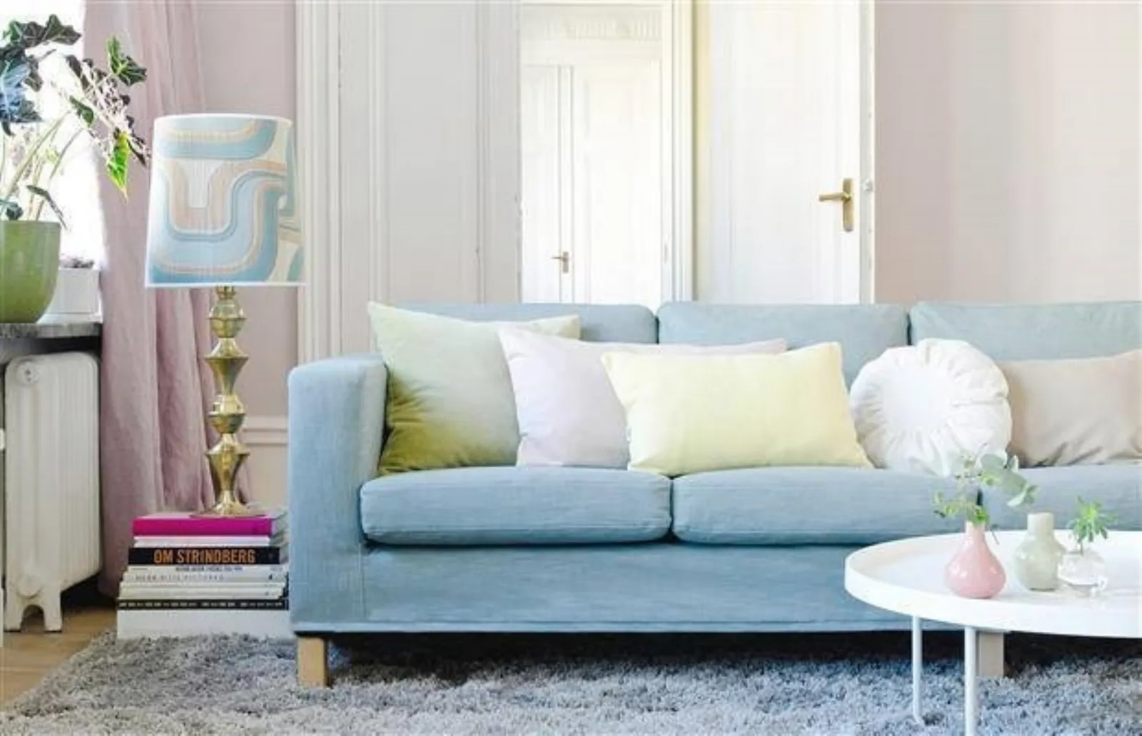 EMMIE RUND cuscino, bianco, 60 cm - IKEA Italia