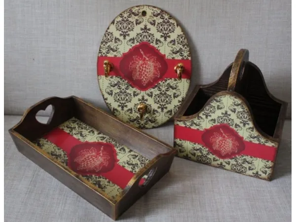 Decoupage su legno come si fa  