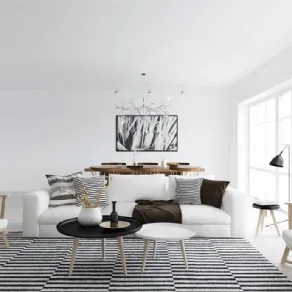 Ambientazione in stile nordico
