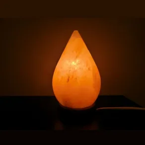 pietra di sale illuminata