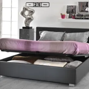 Letto con contenitore