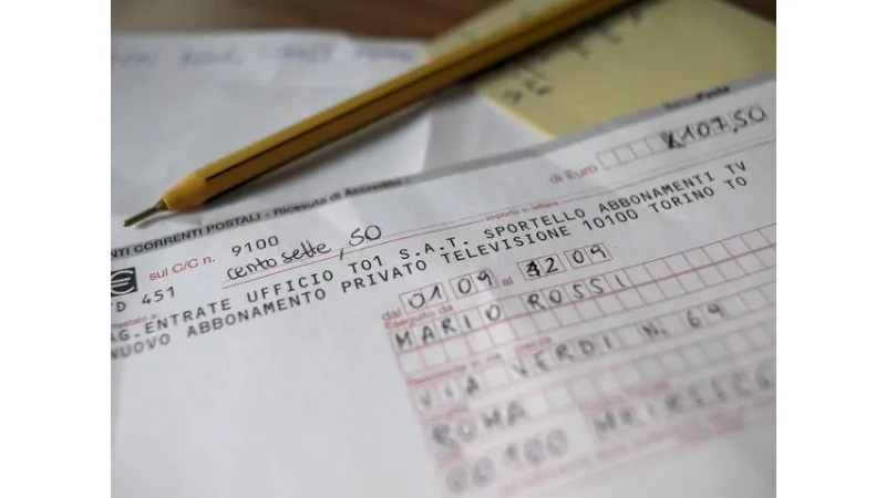 Libretto di abbonamento alla rai