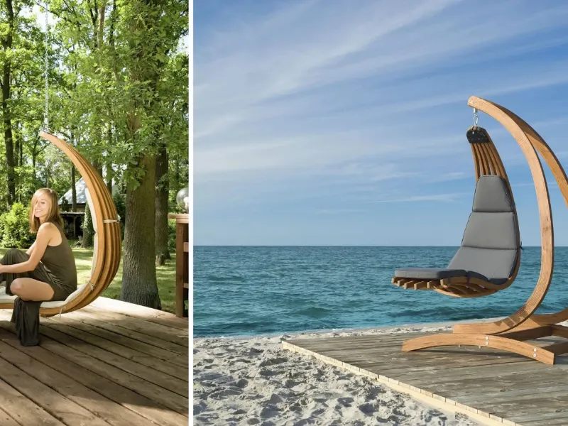 EcoCurves - Wave: legno lamellare curvato di conifera ad alta resistenza