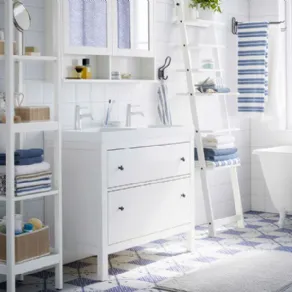Cassettiera bagno Hemnes di Ikea
