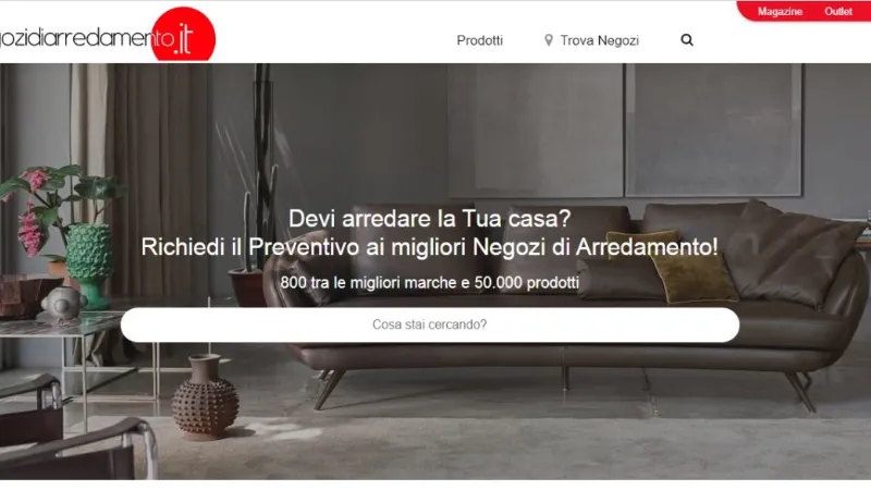 tramite negozidiarredamento.it si ricevono fino a 5 preventivi gratuiti per ogni prodotto