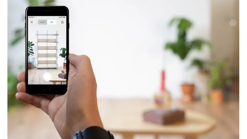Sempre più utilizzate per l'acquisto online di mobili sono le App con realtà aumentata