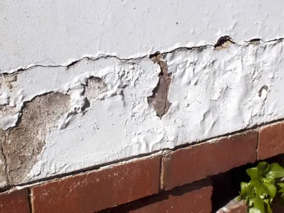 Umidità di risalita sul muro