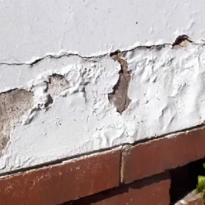 Umidità di risalita sul muro