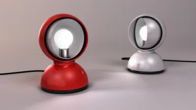 esposizioni artemide lampada eclisse