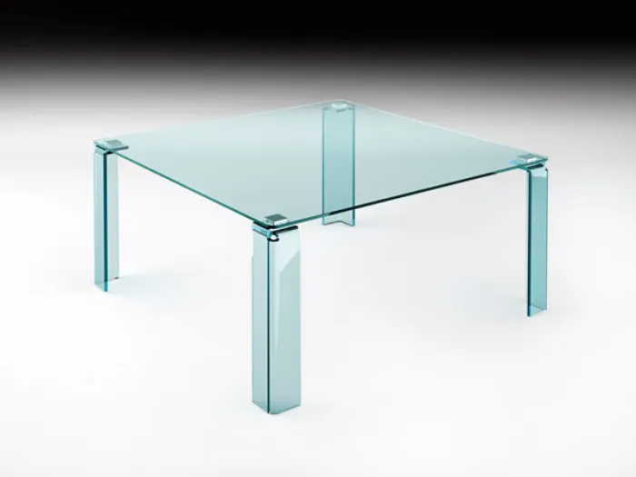 Tavolo di vetro