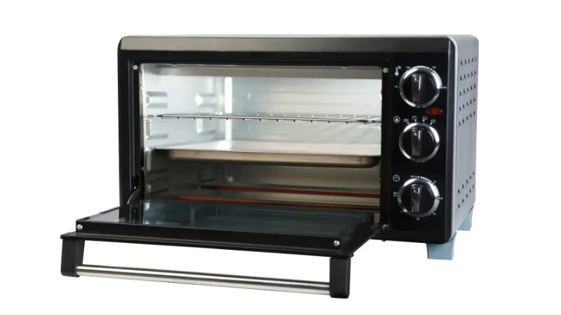 Forno Elettrico termostato regolabile, ventilato spia luminosa 1200W