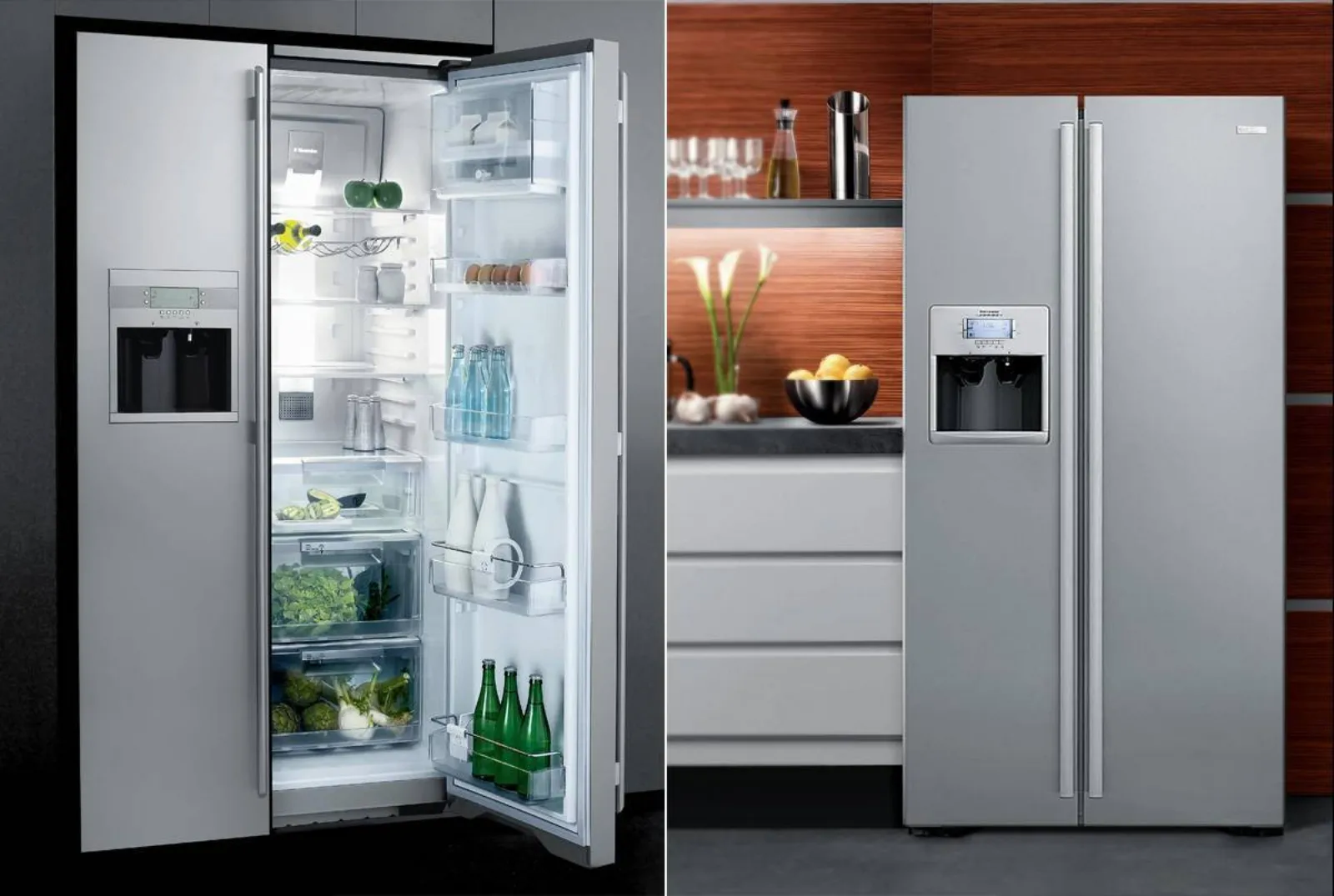 Come funziona un frigorifero a doppia porta?