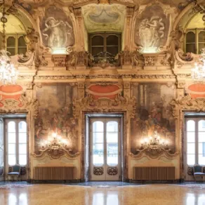 Le sale di Palazzo Visconti a Milano