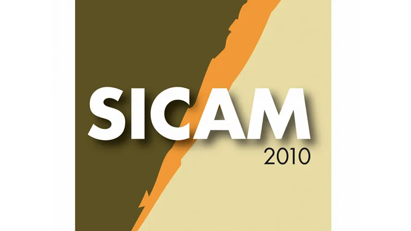 grafica logo sicam 2010