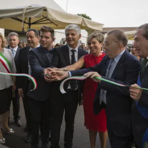 parchettificio garbelotto inaugurazione