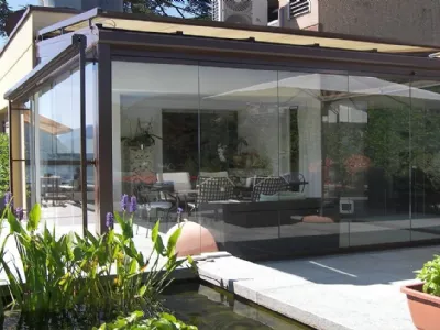 Gazebo chiuso per tutte le stagioni