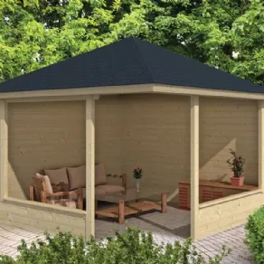 gazebo cabina in legno Waldemar