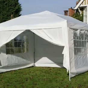 Gazebo pieghevole con pareti laterali
