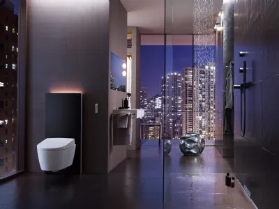 Geberit, Hi Tech in bagno per stanze efficienti