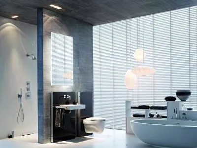 Geberit Monolith per ristrutturare il bagno