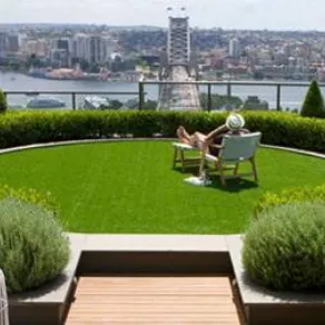 Esempio di giardino pensile