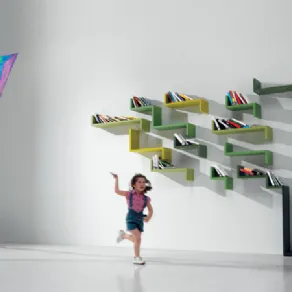 Libreria a forma di albero