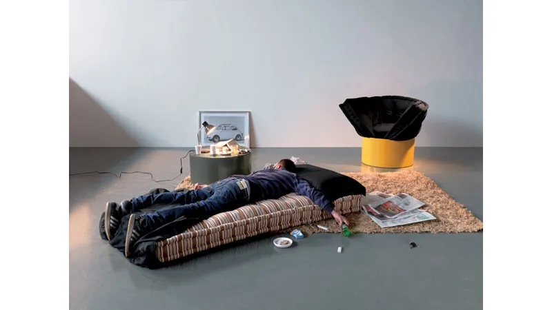 Dormire per terra