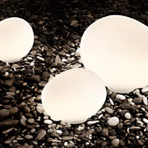 Lampade a forma di ciottoli di mare