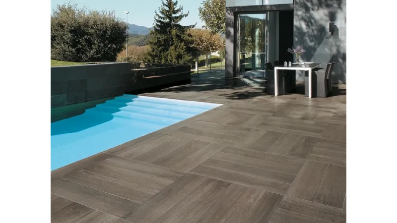 Piastrelle in gres porcellanato effetto legno parquet collezione Nuances di Fap Ceramiche