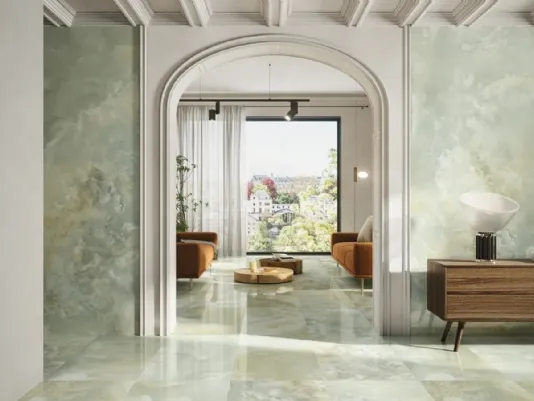 Grès porcellanato effetto marmo collezione Anima Select di Ceramiche Caesar