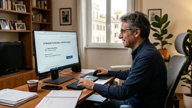 Stipula online della polizza casa