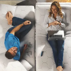materasso dorsal zefiro con donna e bambino