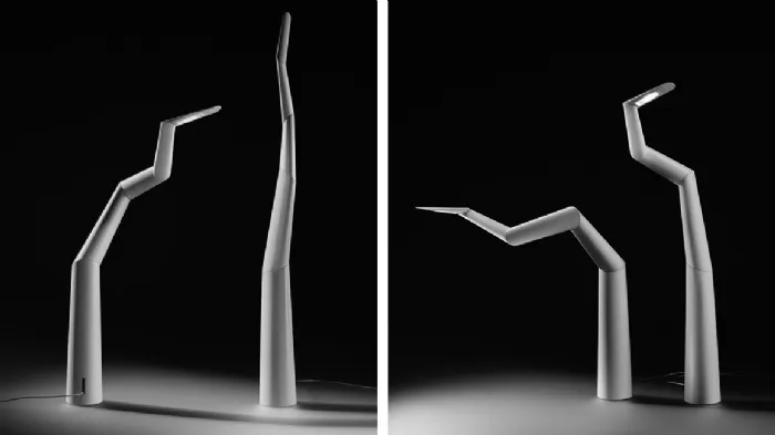 Lampada da tavolo Spyre, designer Ron Arad per Ingo Maurer