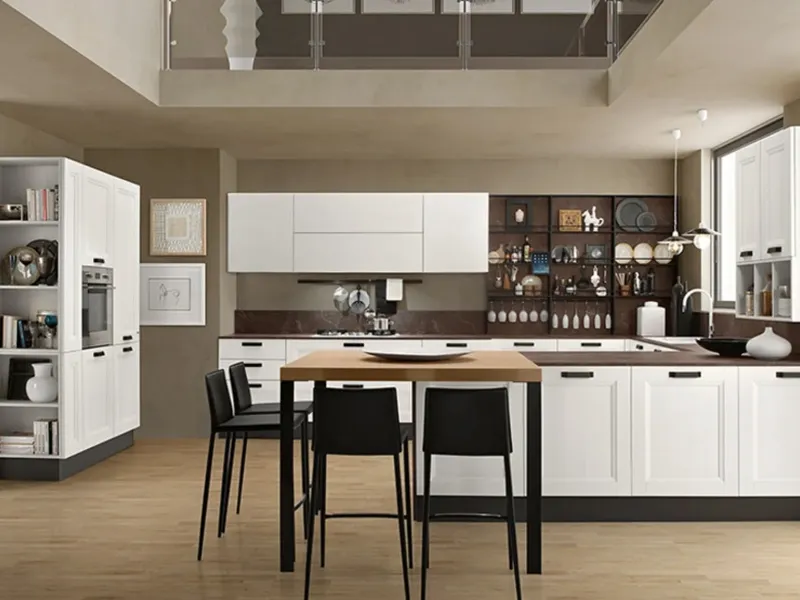 La cucina Memory di Febal, gusto classico contemporaneo