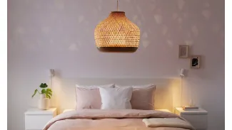 lampadari per camera da letto moderna