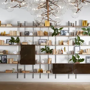 Libreria modulare Brera di Gallotti E Radice